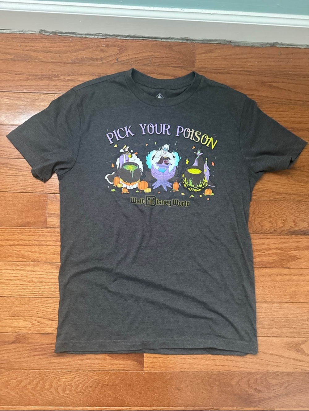 2025 Disney Parks Halloween Pick Your Poison Villains Adult T-Shirt